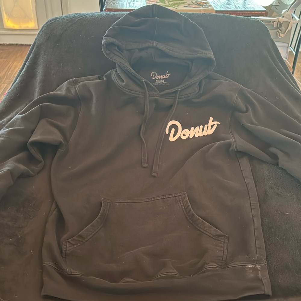 Donut hoodie mens medium